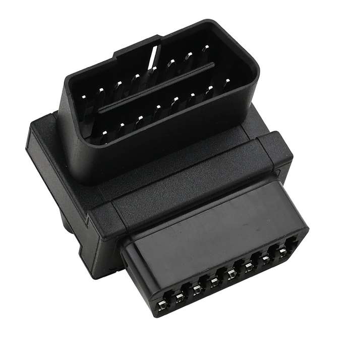 OBDII 16Pin 1 To 2 Extension Cable Adapter Plug