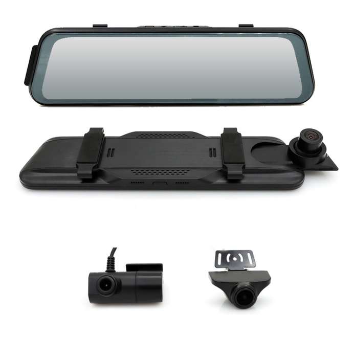 Car HD WIFI Interconnected Triple Camera Driving Recorder, Specification: With GPS