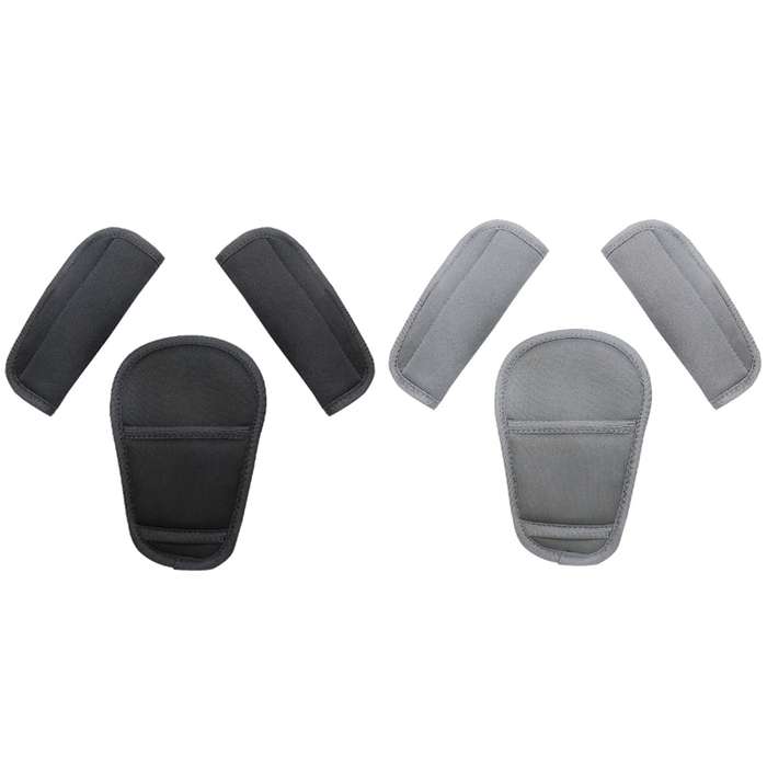 Car Child Safty Seat Belt Protective Cover, Size: 18x12cm(Gray)