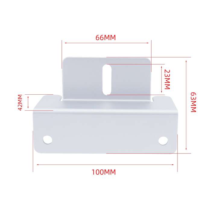113pcs /Set RV Yacht Solar Panel Z-Shaped Aluminum Alloy Bracket(White)