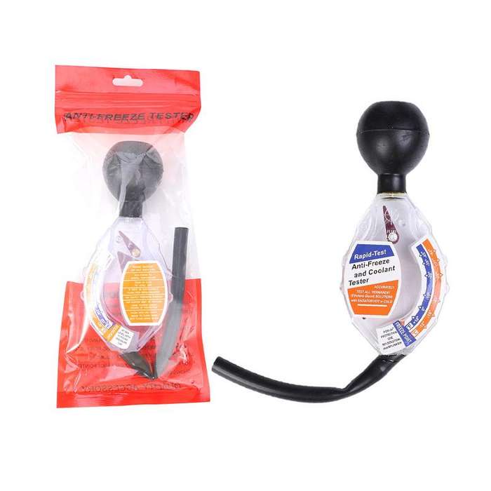 Automobile Suction Type Battery Electrolyte Hydrometer(Black)
