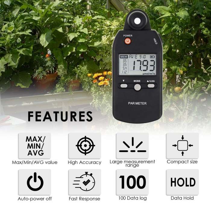 Portable Luminous Flux Visible Light Spectrometer Radiometer(PAR-355)