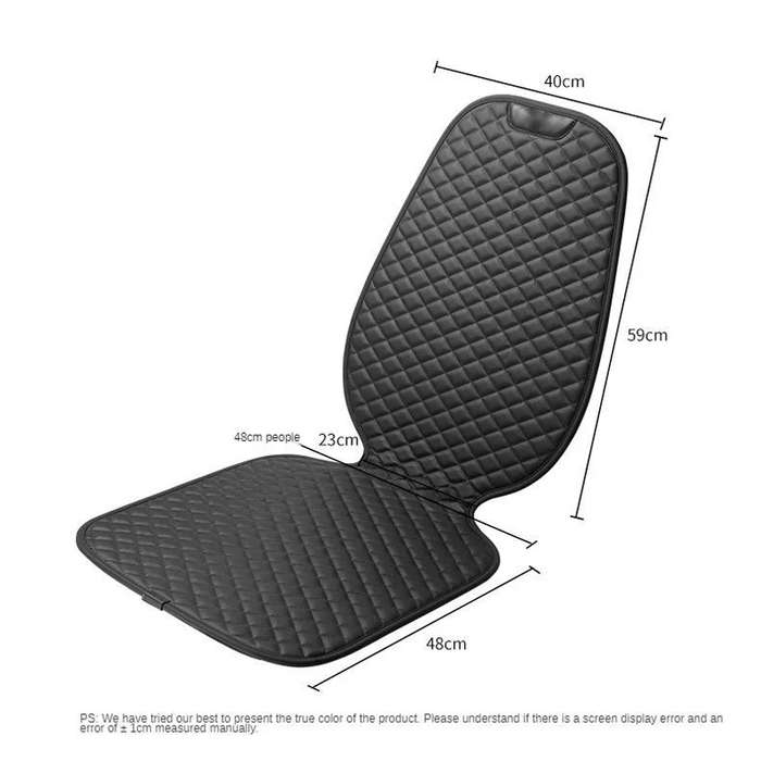 KEEP TOP Thickened Anti-Skid Anti-Wear Protective Pad For Child Car Safety Seat, Size: 110x48cm(Blac
