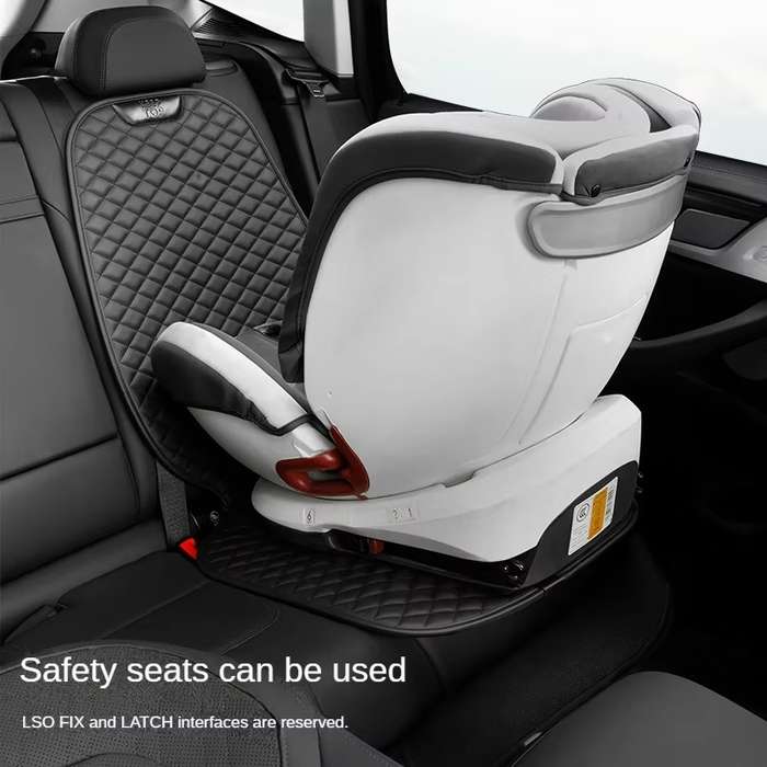 KEEP TOP Thickened Anti-Skid Anti-Wear Protective Pad For Child Car Safety Seat, Size: 110x48cm(Blac