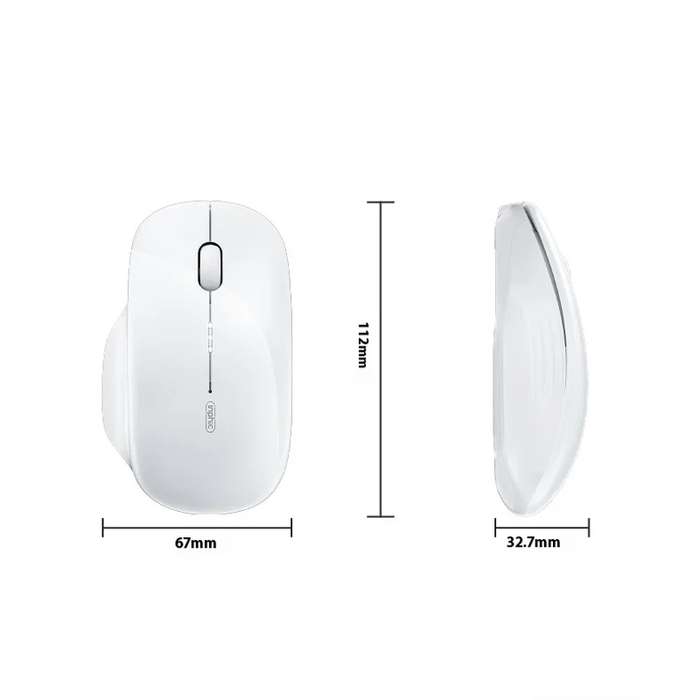 Inphic M1 2nd Generation Wireless Mice Rechargeable Mute Business Office Home Laptop Mouse, Color: 2