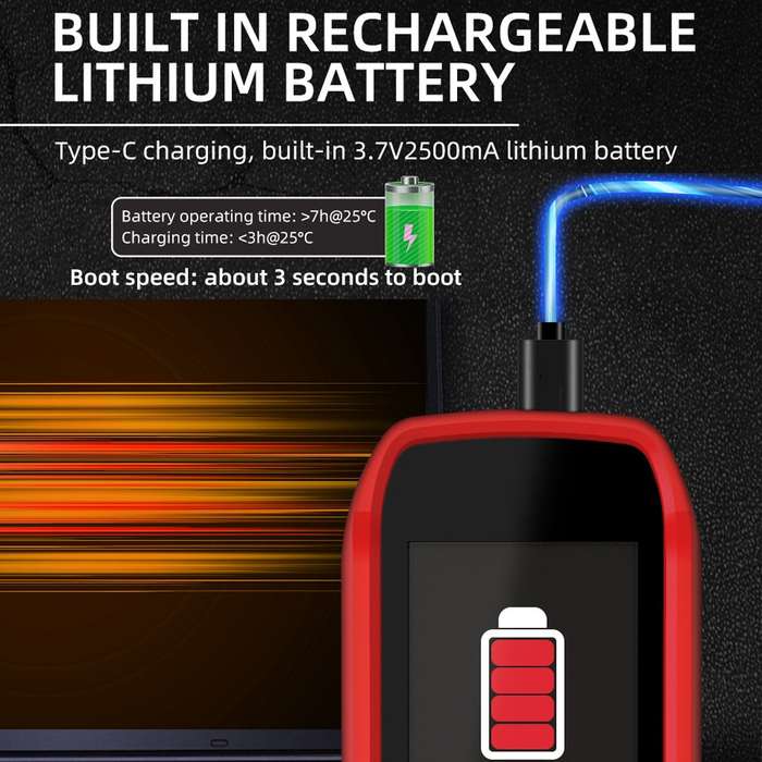 BSIDE HX1 Handheld Thermal Imaging Device Power Non-Contact Thermometer