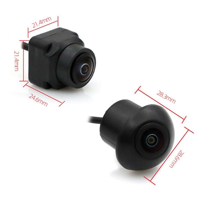 3D AHD1080P Switch 720P 360 Degree Panoramic Camera Imaging System Vehicle Camera(Cross-border Versi