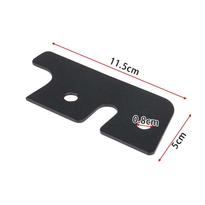 Car Sun Visor Repair Kit For Jeep Wrangler JK2018 / Wrangler 2018-2023 / Gladiator 2020-2023(Black)