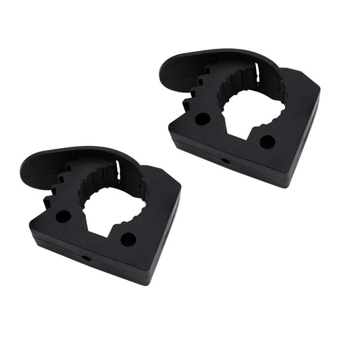 2pcs Quick Installation Clamp Rubber Fixing Buckle For 3-4cm Pipe