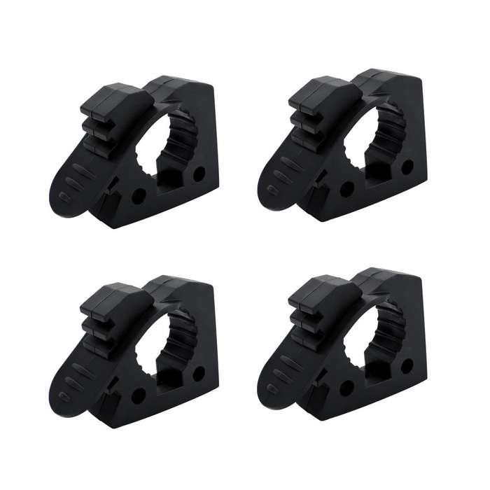 4pcs Quick Installation Clamp Rubber Fixing Buckle For 3-4cm Pipe