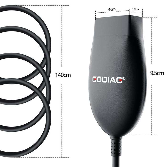 GODIAG GD101 J2534 Passthru Diagnostic Cable For Ford / Mazda / Honda / Toyota