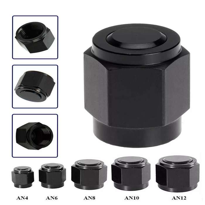AN10 Oil Pipe Plug Aluminum Alloy Nut Car Modification Adapter