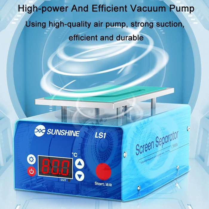 SUNSHINE LS1 Mobile Phone LCD Screen Repair Heated Separator Curved Straight Screen Frame Removal Ma