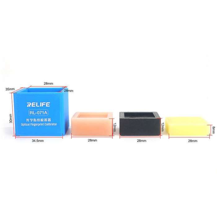 RELIFE RL-071A 4 In 1 Optical Fingerprint Calibrator Cell Phone Under Screen Fingerprint Correction
