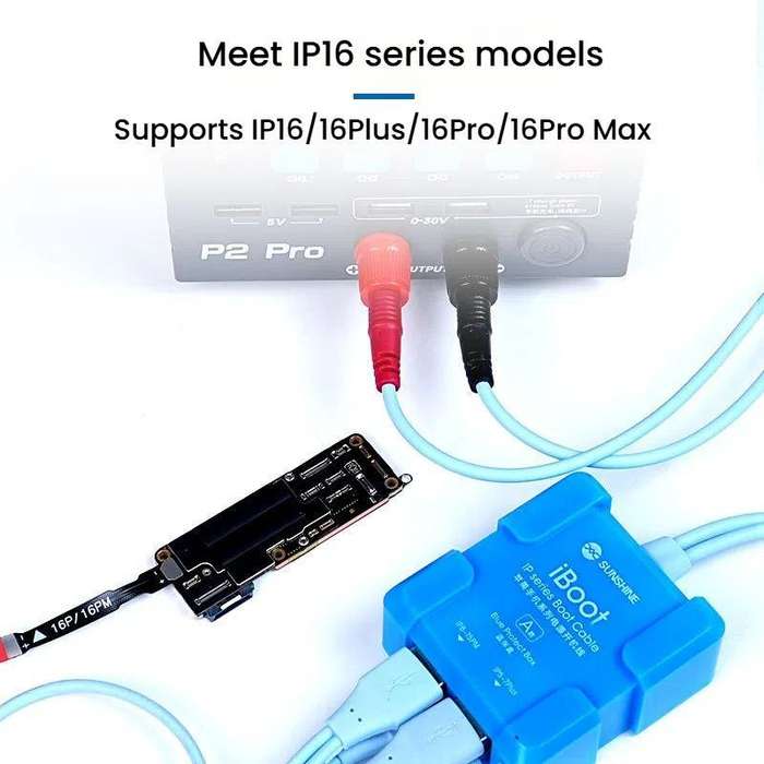 SUNSHINE iBoot A For iPhone Battery Power Supply Test Boot Cable Cell Phone Repair Boot Control Line