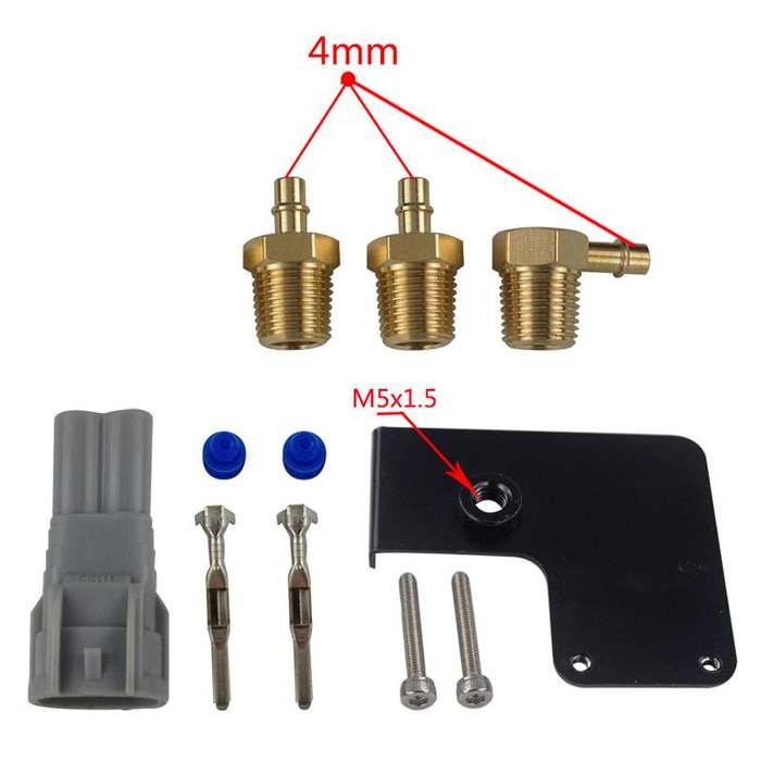 Automotive Turbo Control Solenoid Valve With Bracket For 2008-2018 Subaru STI