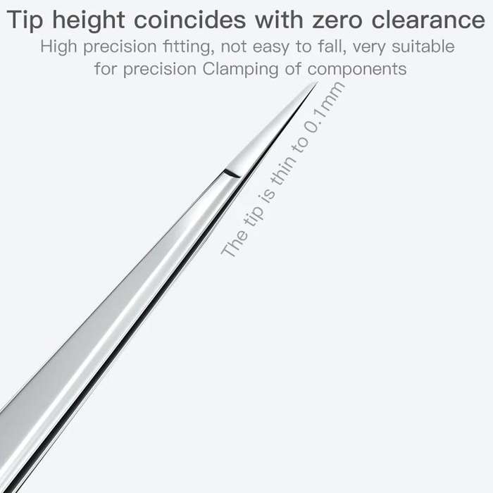 MaAnt Hand-Polished Non-Magnetic Stainless Steel Tweezers(K)