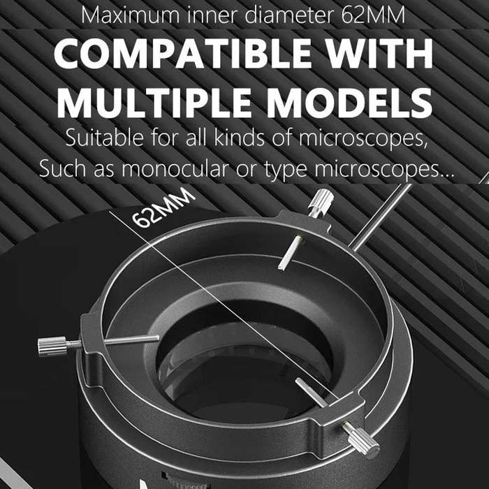 MaAnt MY-036 Cell Phone Repair 72 Beads Microscope Ring Light Source