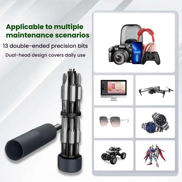 27 In 1 Dual Bits Precision Screwdriver Tool Kit Mini Mobile Phone Computer Eyeglasses Repair Tool(A