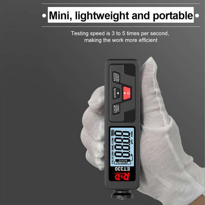 Mingzheng Iron Aluminum Zinc Three-Purpose Paint Film Coating Thickness Gauge(ET330)