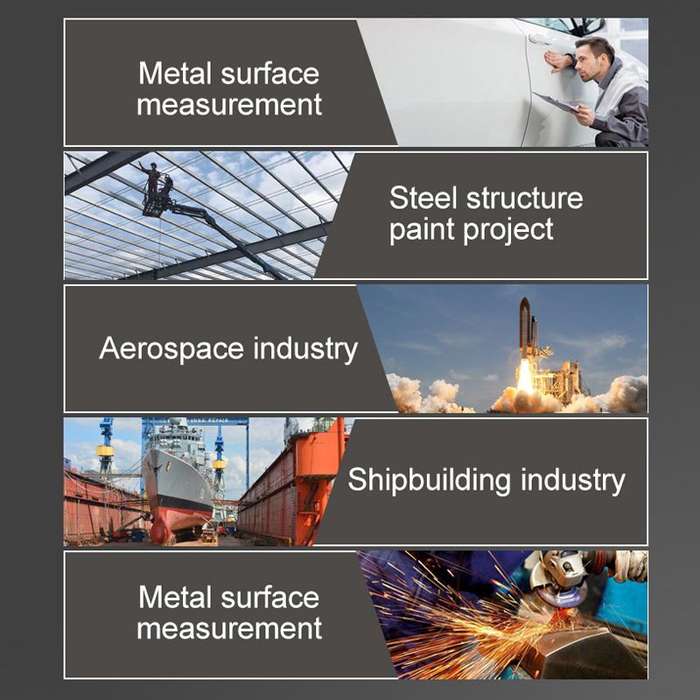 Mingzheng Iron Aluminum Zinc Three-Purpose Paint Film Coating Thickness Gauge(ET330)