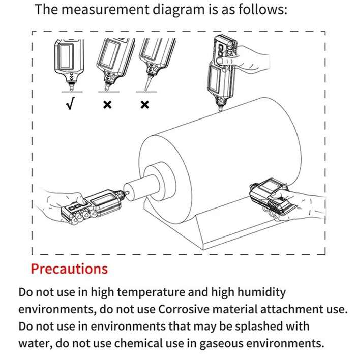 SNDWAY SW-63A Digital Vibrometer Motor Fault Detector Mechanical Vibration Measurement