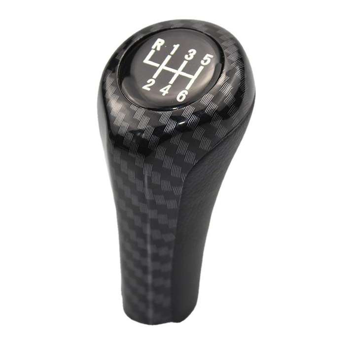 For BMW Automotive Fiber Shift Shifter Handball Header(6 Speed)