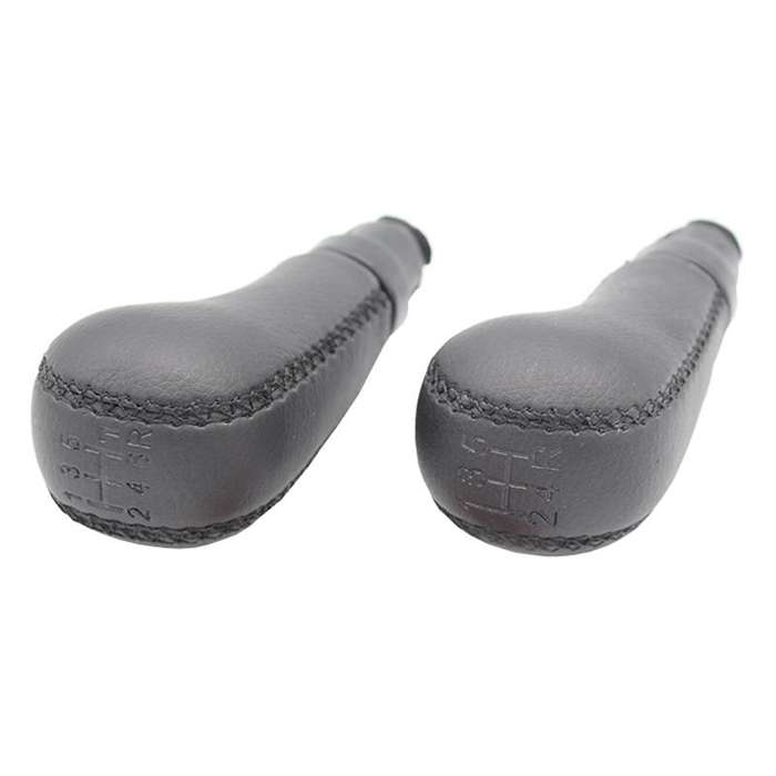 For Volvo S60 / S80 / V70 II / XC70 II Car Gear Knob Shift Hand Ball, Size: 6 Speed(Black Leather)