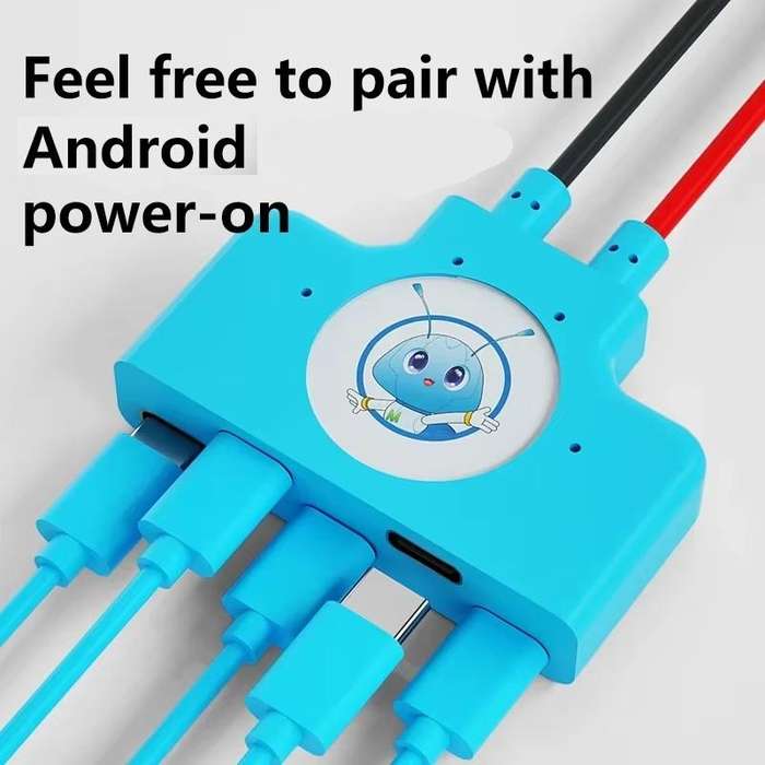 MaAnt KJ-3 1 Drag 3 15 Ports Android Phone Boot Power Cord Extender+Boot Cable
