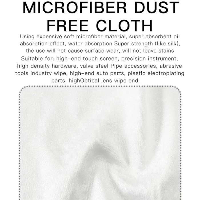 MaAnt 50pcs /Pack Superfine Fiber Dustless Cloth Cell Phone Film Repair Anti-Static Dustless Cloth I