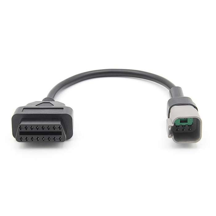 6 Pin OBD Cable For CAN-AM MOTO ATV UTV All-Terrain Vehicle(30cm)