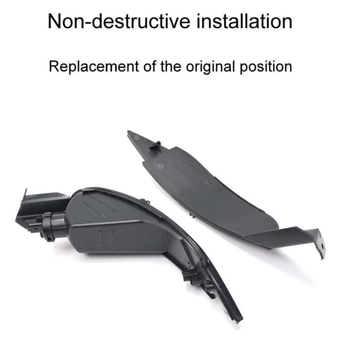 For Ford Fiesta 2009-2015 Hatchback Rear Bumper Fog Lights Tail Lamp Reflector OE 8A6115500AB, Style