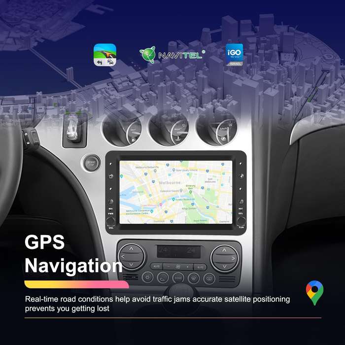 4+64G For Alfa Romeo 159 7 inch Horizontal Screen Carplay Car Navigation Center Control Integrated M