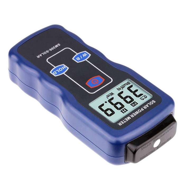 LCD Display Solar Power Radiation Meter(Plastic Box)