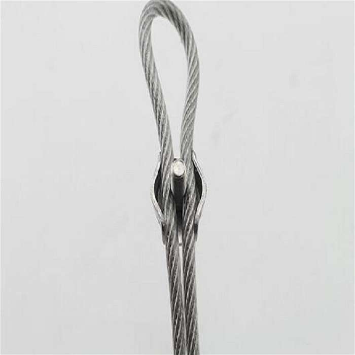 304 Stainless Steel Plate Single Clip Double Clamp Wire Rope Clamp, Specification:M8, Style:Double C