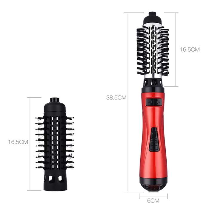 360 Degrees Rotation Electric Hair Dryer Brush Professional Hair Blow Dryer Comb Electric Hair Curle