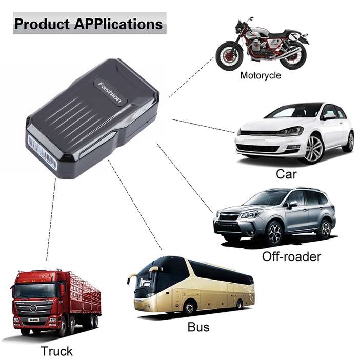 KH-X1 Mini Waterproof Magnetic GPS / GSM / GPRS Quad Band Realtime Car Tracker, Built-in Long Life B