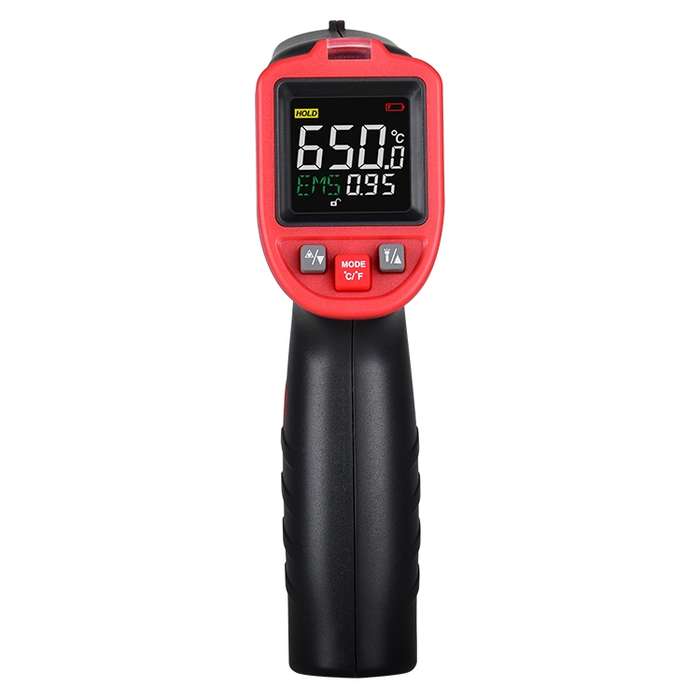 Wintact WT323A -50 Degree C~650 Degree C Handheld Portable Outdoor Non-contact Digital Infrared Ther
