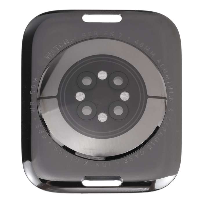 For Apple Watch Series 7 45MM GPS Version Glass Back Cover With Wireless Charging Coil