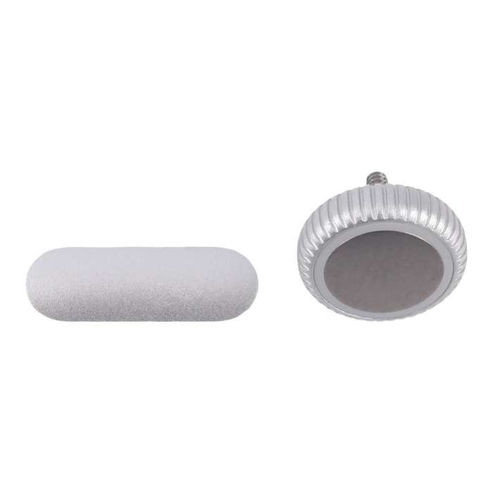 For Apple Watch Series 9 41mm / 45mm GPS Version Watch Crown Nut / Power Button Set (Pink)