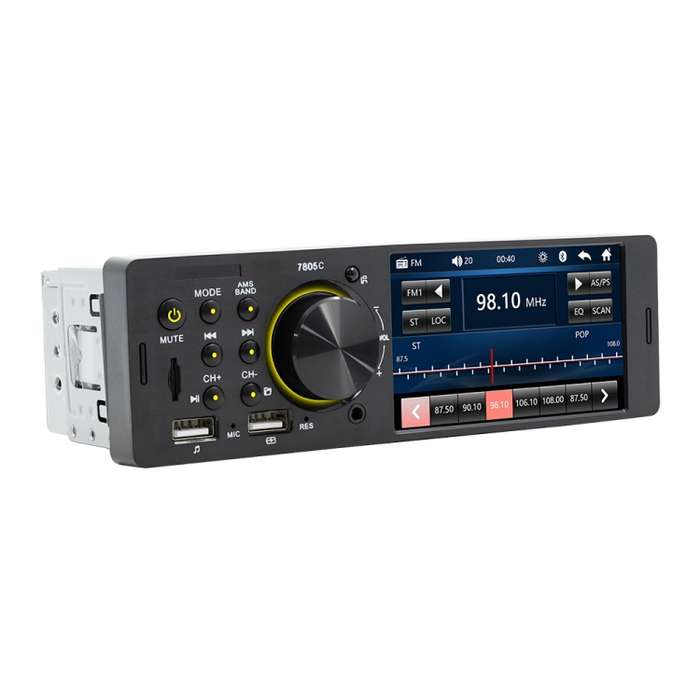 SWM-7805C 4.1 inch Touch Screen Universal Car Radio Receiver MP5 Player, Support FM & Bluetooth & TF