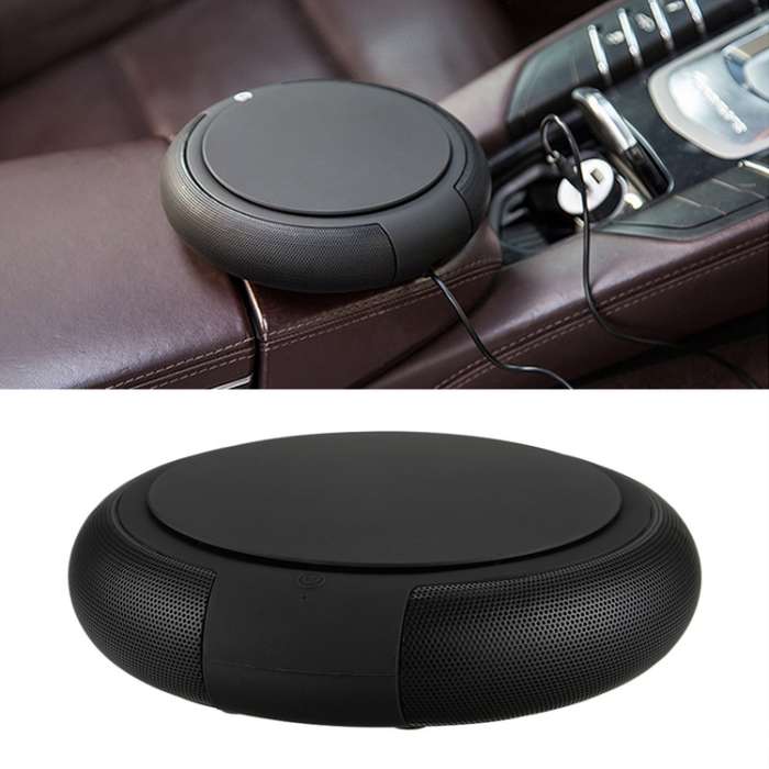 CARZOR Z1 2W USB Car Air Purifier Negative Ions Air Cleaner(Black)