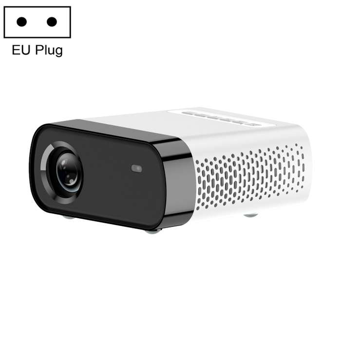 Foqucy GX100 800x480 1800 Lumens LED HD Digital Projector,Wifi Version, EU Plug(White)