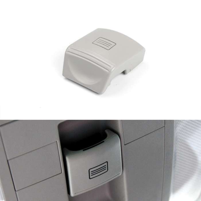 Car Sunroof Window Switch Button for Mercedes-Benz W204 / W212, Left Driving(Grey)
