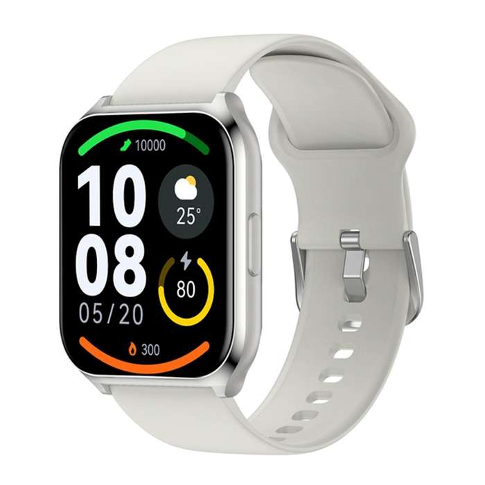 Original Xiaomi Youpin Haylou LS02 Pro Smart Watch, 1.85 inch Screen Silicone Strap, Support 100 Spo