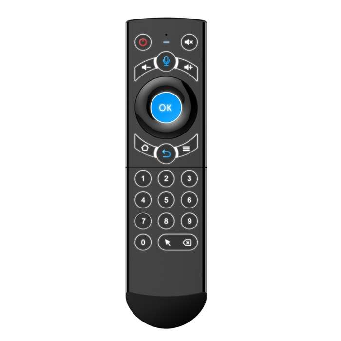 G21 2.4GHz Fly Air Mouse LED Backlight Wireless Keyboard Remote Control with Gyroscope for Android T