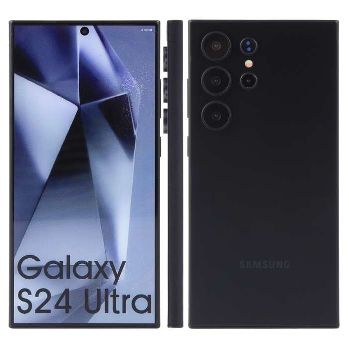 For Samsung Galaxy S24 Ultra 5G Color Screen Non-Working Fake Dummy Display Model (Black)