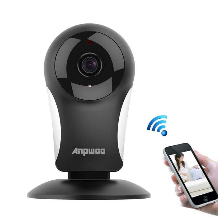 Anpwoo KP003 GM8135+SC1145 960P HD WiFi Mini IP Camera, Support Infrared Night Vision & TF Card(Max