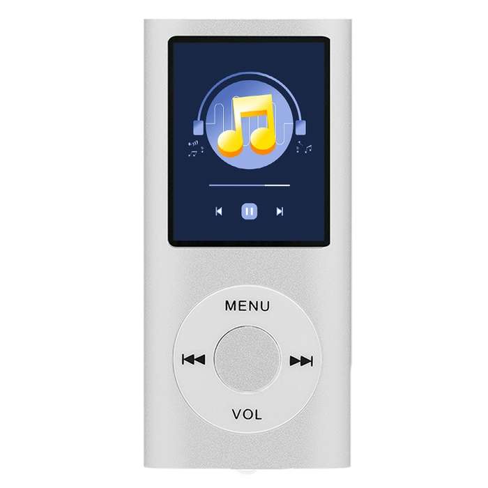 1.8 inch TFT Screen Metal MP4 Player with TF Card Slot, Support Recorder, FM Radio, E-Book and Calen
