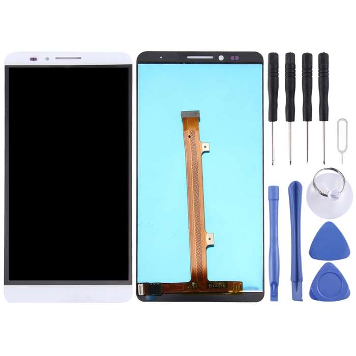 OEM LCD Screen for Huawei Ascend Mate 7 wiht Digitizer Full Assembly(White)